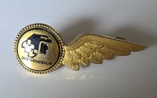 Aeromexico Vintage Flight Attendant Half Wing Uniform From The 80's picture