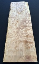 Quilted Maple, Live Edge, 22 5/8” Long, 8” Wide, 1 1/4” Thick, Dry picture