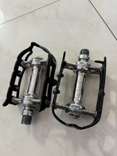 Vintage Campagnolo 1037A  SL Superleggeri Strada Pedals 9/16” x 20 picture