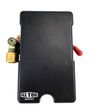 Air Compressor Pressure Switch 4 Ports w/Unloader 90 degree Angle 110-150 PSI picture