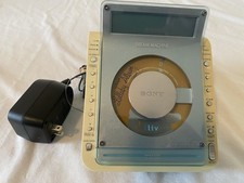 Sony ICF-CD855V Dream Machine CD Clock Radio Dual Alarm AM/FM TESTED and WORKS picture