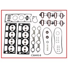 Enginetech C364HS-B Engine Cylinder Head Gasket Set for GMC and Chevrolet Vehicl picture