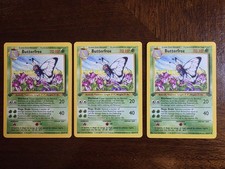 1999 Pokémon Pokemon BUTTERFREE 33/64 Jungle 1st Edition LP Wizards picture