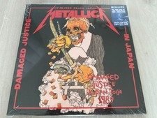 METALLICA - DAMAGED JUSTICE  LIM. NUM. 3LP BOX (CRYSTAL BLUE)    SLAYER,MEGADETH picture
