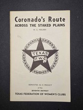 Coronado's Route Across the Staked Plains, Texas History FWC picture