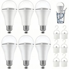 Rechargeable Light Bulbs, Emergency Light Bulb for Camping Works Power Outage picture