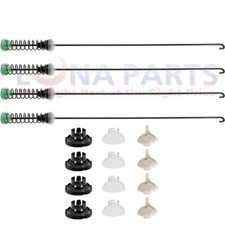 4 PCS W11130362 Washer Suspension Rod Kit For Whirlpool picture