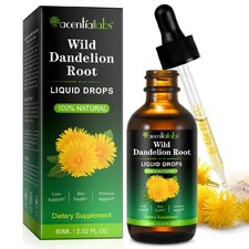 TWO BOTTLES OF Wild DANDELION ROOT SERUM 100% Natural.  picture