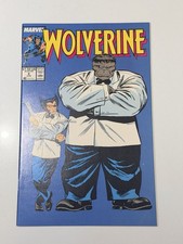 WOLVERINE #8 Grey Hulk Joe Fixit & Patch Cover Marvel 1989 NM picture