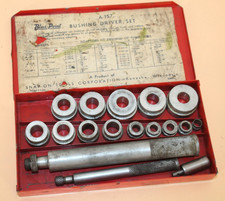 Vintage Snap-on A-157 Bushing Driver Set w/ Metal Box picture