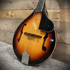 Sunburst A-Style Mandolin w/ Rosewood Fretboard, Full Size, Solid Basswood Body picture