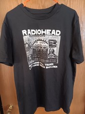 Radiohead W.A.S.T.E. Everything in Its Right Place Kid A Men's Black T-Shirt XL picture