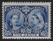 Canada #54 M/NH F/VF Vibrant Color Fresh Stamp picture