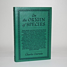 NEW On the Origin of Species  Charles Darwin Leather Feel Softcover picture