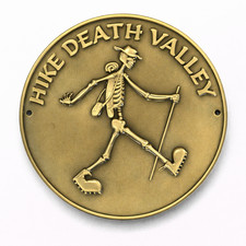 Death Valley National Park Hike Walking Staff Medallion picture