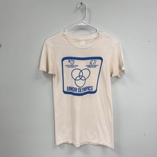 1970s Vintage NORTHWESTERN UNIVERSITY Retro Short Sleeve Varsity True Vtg picture