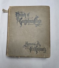 1891 History of Georgetown College First Centenary John Gilmary Shea HC 1st Ed picture