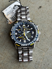 Citizen Promaster Skyhawk A-T Blue Angels Eco-Drive Atomic Black Dial 45mm picture