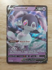 Indeedee V 091/202 - Shield & Sword NM Ultra Rare Pokemon Card  picture