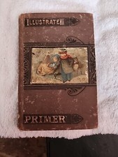 Antique 1877 Illustrated Primer Boston &Dover, N.H. DAY & Co.Other Stories Book picture