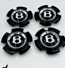 4pcs Set Replacement For Bentley Continental 21 inch Propeller Wheel Center Caps picture