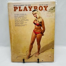 Vintage Playboy Magazine June 1968 John Dempsey Marvin Kitman Vargas Complete picture
