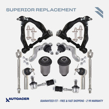AUTOACER -16p Front Suspension Arms Ball Joints Links Tie Rods Bushes for Tacoma picture
