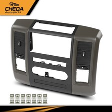 Radio Dashboard Bezel Dash Trim Panel NEW Fit For 2009-2012 Dodge Ram 1500 2500 picture