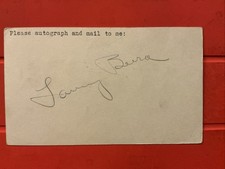 Yogi “Larry” Berra 🔥🔥MLB:  1946 New York Yankees🔥🔥RARE Autograph GPC 🧢 picture