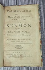 1739 Cuckoldom’s Glory - Horner - Cibber Adultery Satire Mock Sermon - Rare picture