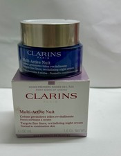 Clarins Multi-Active Revitalizing Night Treatment Cream Moisturizer 1.6 oz picture