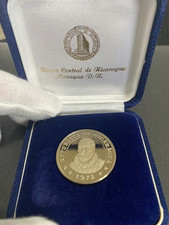 Nicaragua 1 Cordoba 1972 Uncirculated Proof Coin in Box with COA Certificate picture