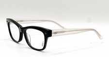 NEW DIANE VON FURSTENBERG DVF5061 001 BLACK AUTHENTIC EYEGLASSES 48-17 picture