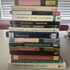 Rare Shakespeare Mega Lot – 15 Volumes of Plays, Critical Essays & Rare Editions picture