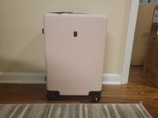 LEVEL8 Light Pink Carry On 20 Inch Hardside Luggage Luminous New With Tags picture
