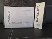 Seranova Microneedling Infusion Kit Anti-Aging Serum + Collagen Cleanser 3.38oz picture