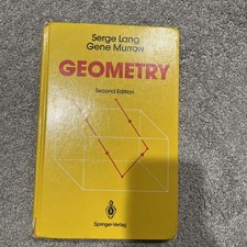Geometry by Gene Murrow and Serge A. Lang (1988, Hardcover) picture