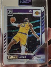 2024-25 Panini Donruss Optic LeBron James #148 White Choice Prizm Lakers /15 picture