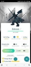 Shiny Zekrom ( Special BG ) Pokemon Trading Go picture