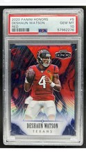 2020 Panini Honors Deshaun Watson Red #’d to /10 PSA 10 GEM MINT picture