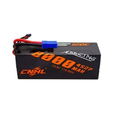 CNHL Racing Series 8000mAh 14.8V 4S 120C Lipo Battery with EC5 plug picture
