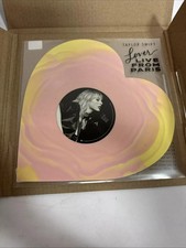 NEW TAYLOR SWIFT Lover Live From Paris Heart Shaped Vinyl ✅ IN HAND ✅ picture