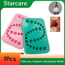 1Pc Dental Customizable Former Mold Implant Silicone Gingival Cuff Forming Block picture