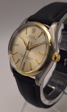 Rolex Oyster Perpetual Vintage ref 1002 TWO TONE 14k/ss Model ORIGINAL DIAL 1961 picture