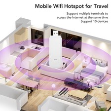 4G LTE Portable WiFi Router 3 4G Travel Friendly Mobile WiFi Hotspot picture