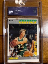 1987 Fleer Larry Bird #11 Boston Celtics DCM 9 picture