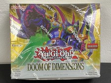 YuGiOh Doom of Dimensions - Booster Box Factory Sealed 1st Edition - 24 Packs picture