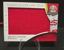 2015 Panini Immaculate Collegiate -  Rookie Player Caps Melvin Gordon #8 /28 RC picture