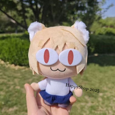 Tsukihime Arcueid Brunestud Plush Doll Cat Ear Anime Toy Neco-Arc Style Gift picture