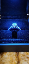 GIA - 1.13 J I1 Round Brilliant Natural Diamond Ring - Platinum (1.42 total CT) picture